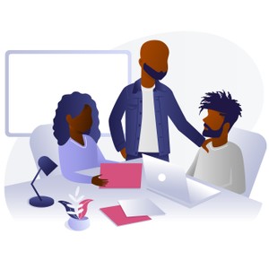 black tech founders in office